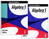 BJU Press Algebra 1 Teacher Edition, 4th Edition