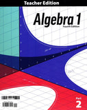 BJU Press Algebra 1 Teacher Edition, 4th Edition