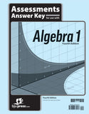 BJU Press Algebra 1 Assessments Answer Key (Tests Answer Key), 4th Edition