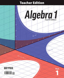 BJU Press Algebra 1 Teacher Edition, 4th Edition